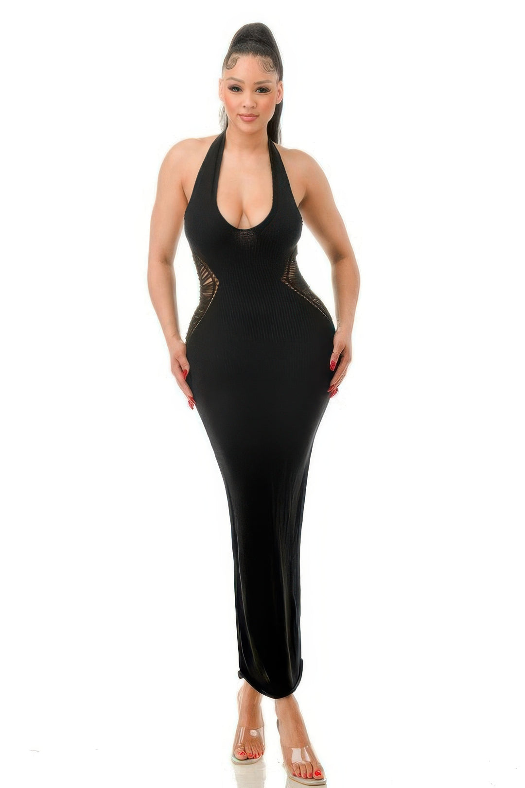 Bohemian Crochet Maxi Dress - from Seductive Collection