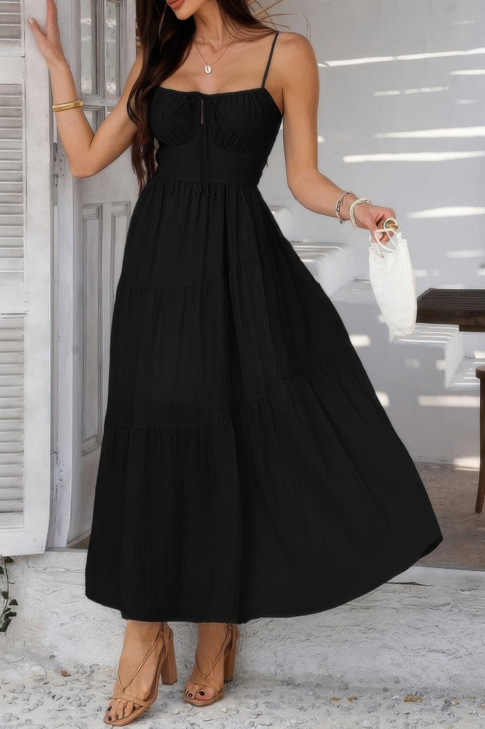 Sheer Cami Maxi Dress - from Seductive Collection