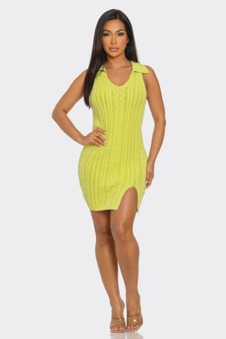 Luxe Mineral Wash Cotton Dress - from Seductive Collection