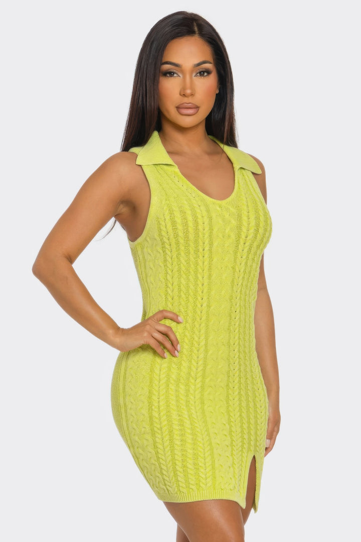 Luxe Mineral Wash Cotton Dress - from Seductive Collection